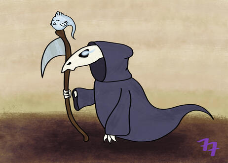 grim and chicken