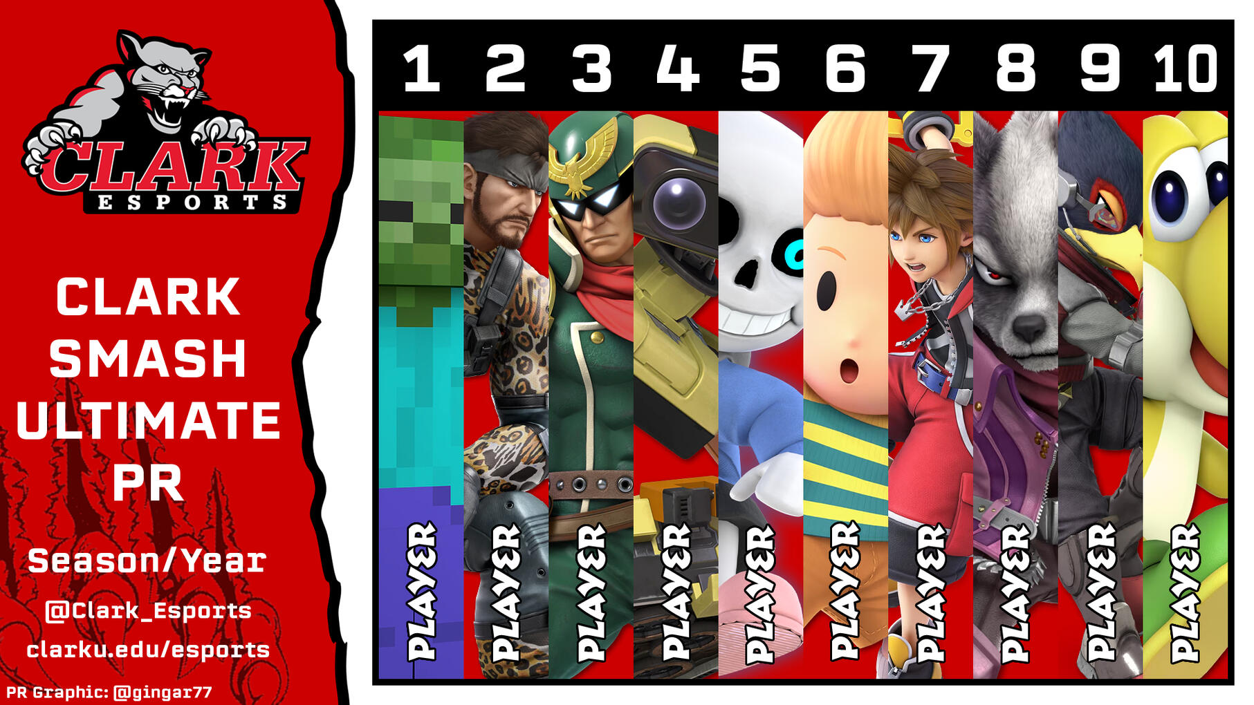 Power Rankings Graphic